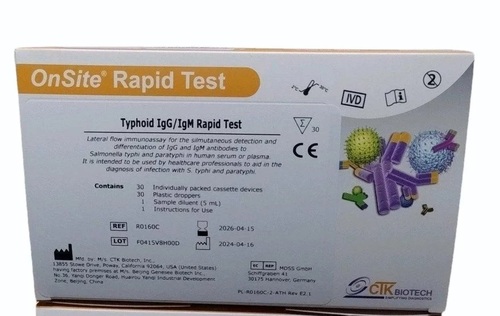 Trustline Typhoid IgG/IgM Rapid Test