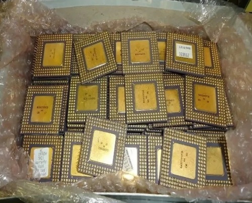 Ceramic CPU Intel Processor Recovery Scrap
