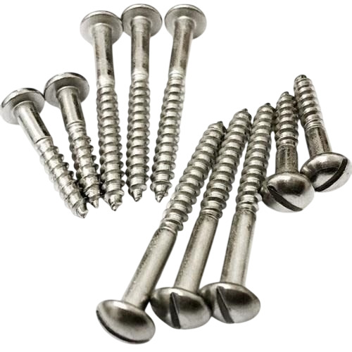 Mild Steel Half Threaded Screw