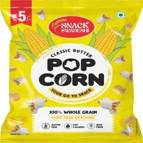 13g Snack Swadeshi Classic Butter Popcorn