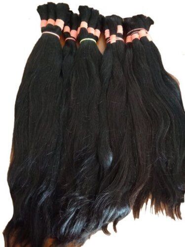 Black Virgin Remy Bulk Hair