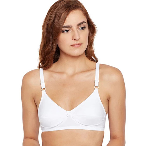 Bodycare Non Padded Full Coverage Women Bra 5518 - Combed Cotton, Sizes 32B-40B, White | Comfortable, Regular Fit, Non-Transparent Strap