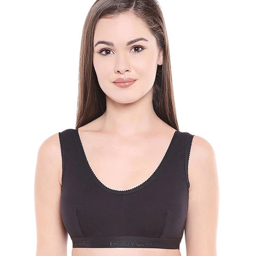 Bodycare Non Padded Women Sports Bra (Black) 1607