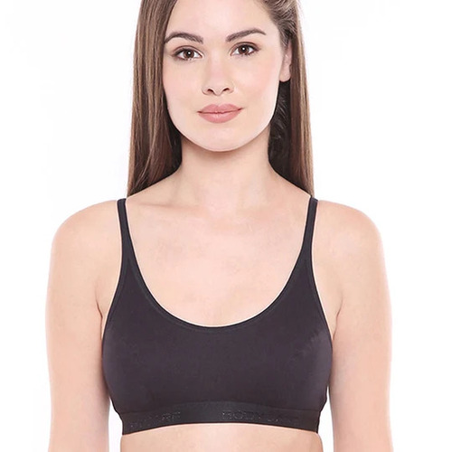 Bodycare Non Padded Women Sports Bra (Black) 1608