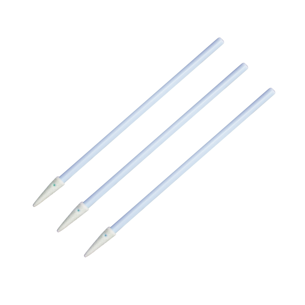 Cleanroom Foam Swab With Tapered Tip - Handle Type: Short