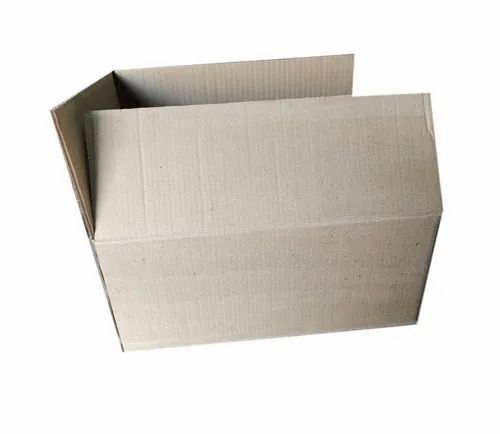 Die Cut Plain 3 Ply Corrugated Box