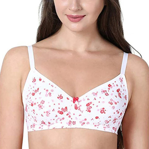 Enamor Side Support Non-Padded High Coverage Bra (Pink Dusty) A074
