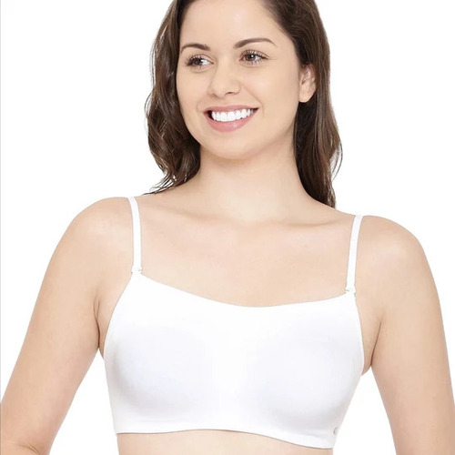 Enamor Women Basic Cotton Sports Bra 2pc Pack (White) A022
