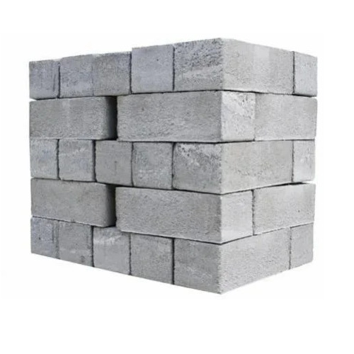 Grey Rectangular Fly Ash Cement Brick