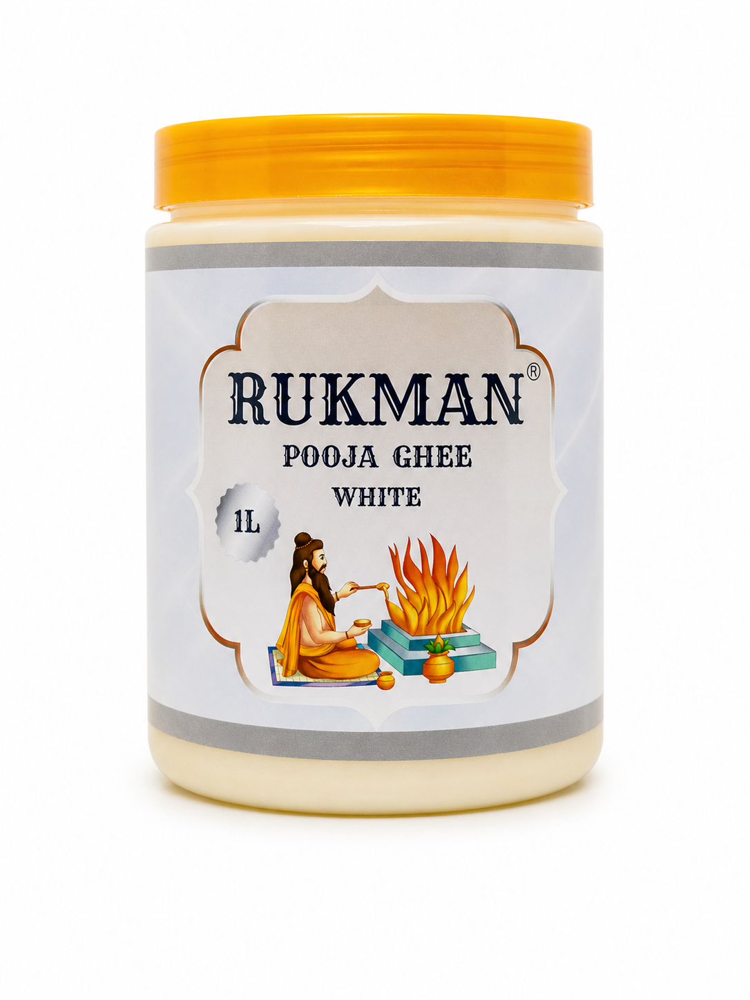 Pooja Ghee 1 Ltr - Color: Yellow
