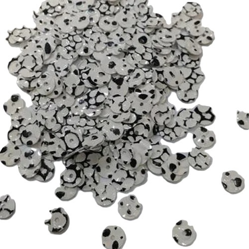 Printed Bubble Shape Sequins