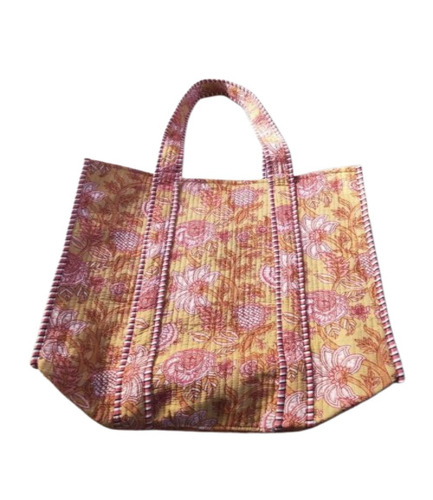 Printed Cotton Tote Bag