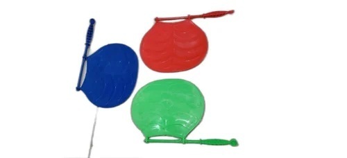 Round Plastic Hand Fan