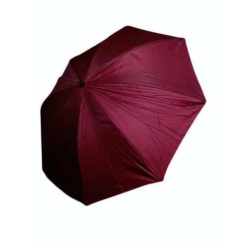 Single Fold Plain Polyester Umbrella
