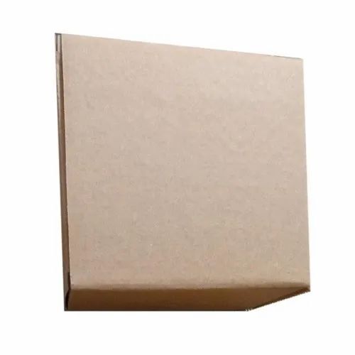 Single Wall 3 Ply Plain Corrugated Box