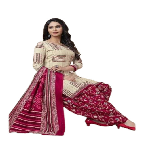 Stylist Cotton Patiala Suits