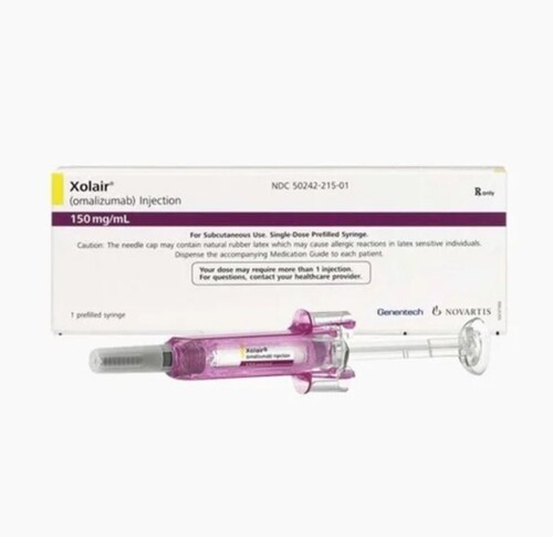 Xolair 150Mg Omalizumab Injection - Life Span: 36 Months