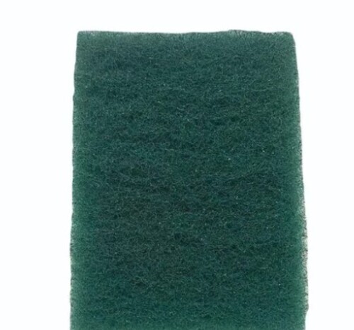 10mm Polyester Green Scrub Pad