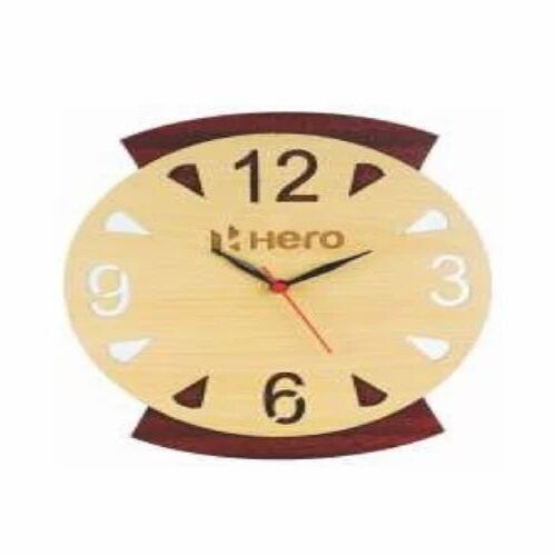 Fancy Mdf Wooden Wall Clock