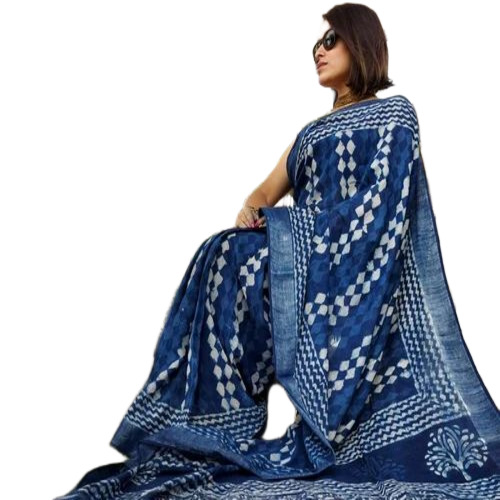 Ladies Printed Cotton Saree