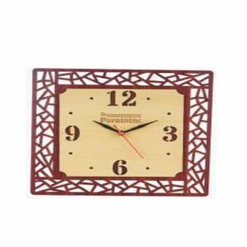 Mdf Square Wooden Wall Clock