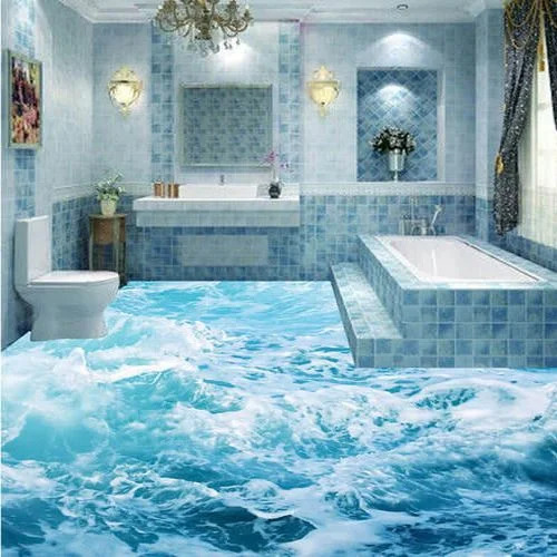Polished 3d Ceramic Floor Tile