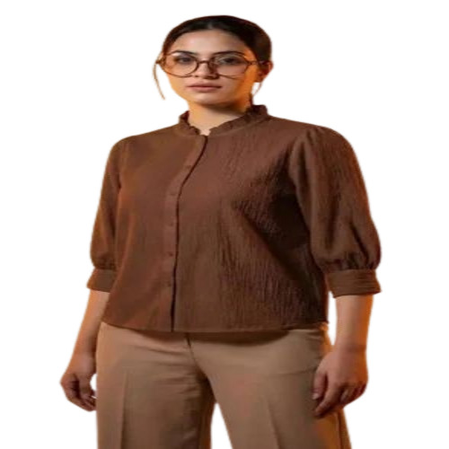 Stylish Office Wear Casual Ladies Shirt