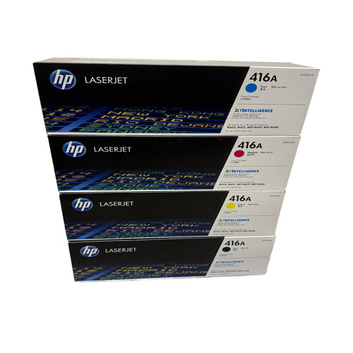 H.P 416A Black W2040A ,W2041A,W2042A,W2043A LaserJet Black Cyan Magenta Yellow Toner Cartridge