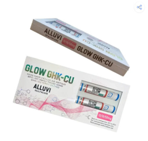 Alluvi Healthcare 70Mg Glow Ghk-Cu Peptide Injection Pen - Life Span: 2030