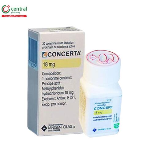 Concerta 18mg Tablet