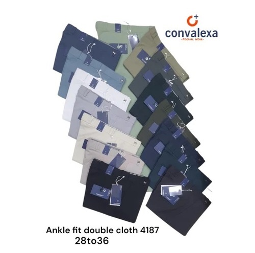 Mens Ankle Fit Formal Pants