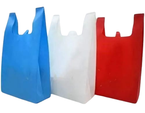 Multicolor Plain W Cut Non Woven Bags