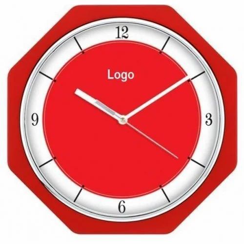 Octagon Shape Wall Clock