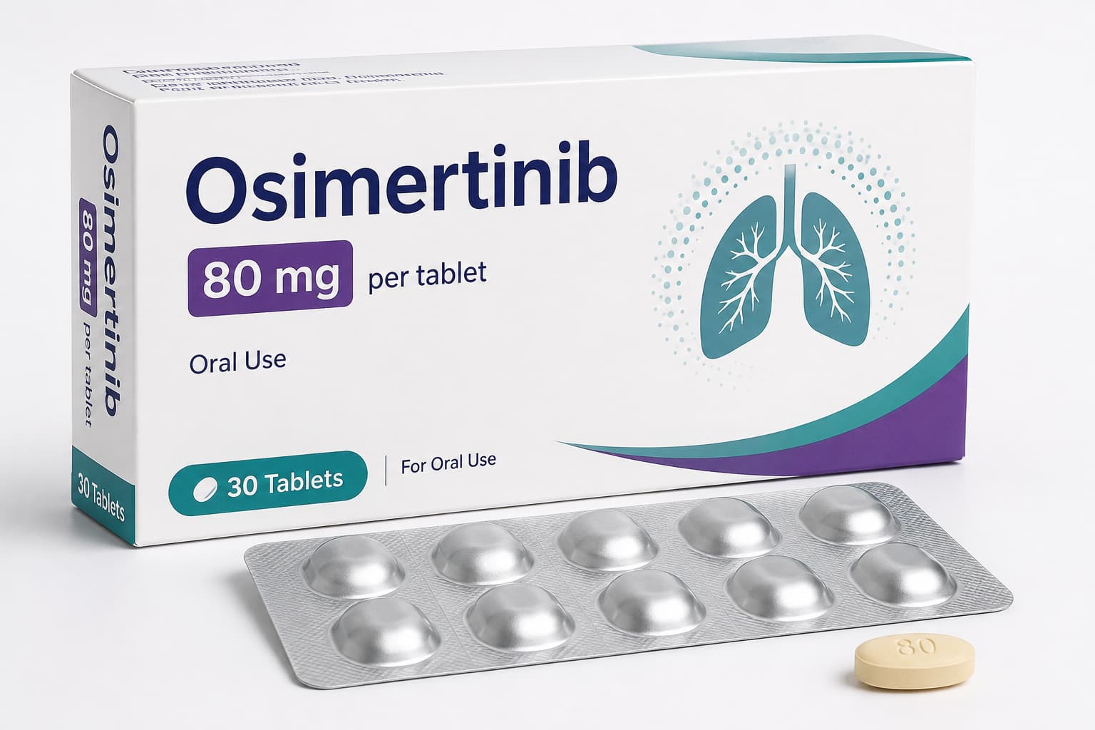 Osimertinib 80mg Per Tablet 30 Tablets