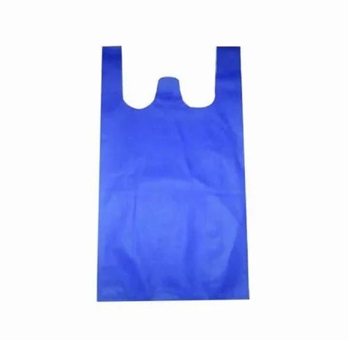 Blue Color Non Woven W Cut Bags