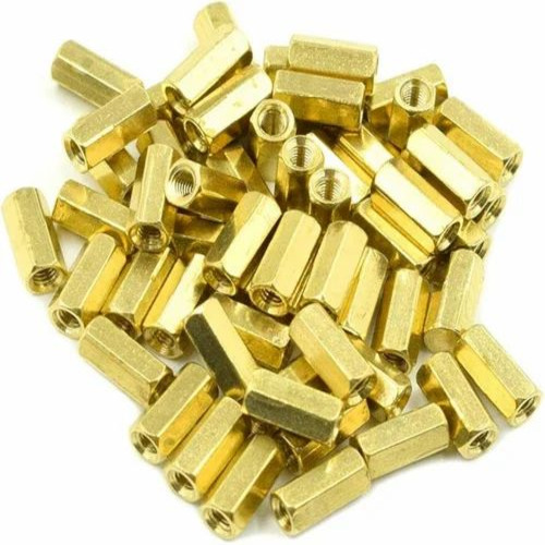 Brass Hex Pillar Nut