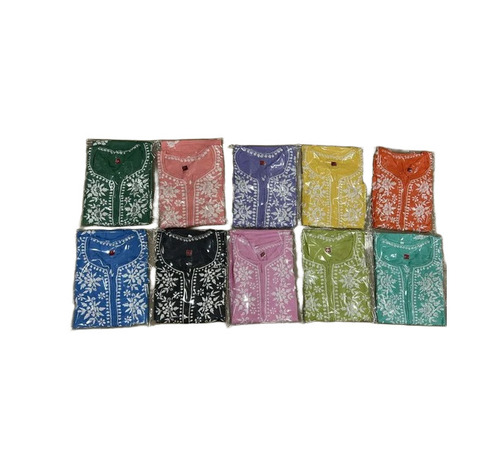 Chikankari Kurti - Color: Available In Various Colors