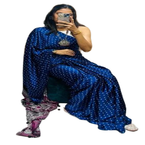 Ladies Blue Silk Saree