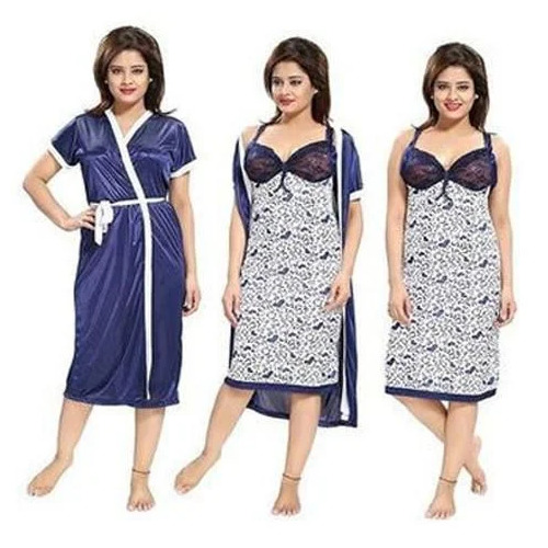 Ladies Printed Night Dress
