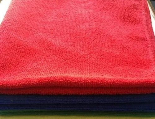 Plain Microfiber Cleaning Cloth