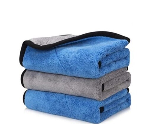 Plain Microfiber Cloth Duster