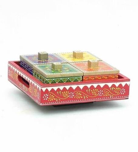 Printed Wooden Dry Fruit Box
