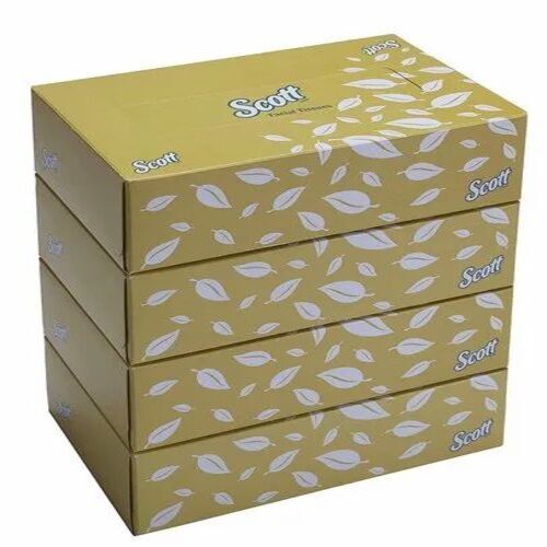 Scott Facial Tissue 4 Boxes X 100 Sheets