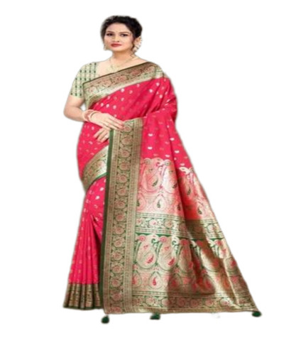 Silk Pink Saree