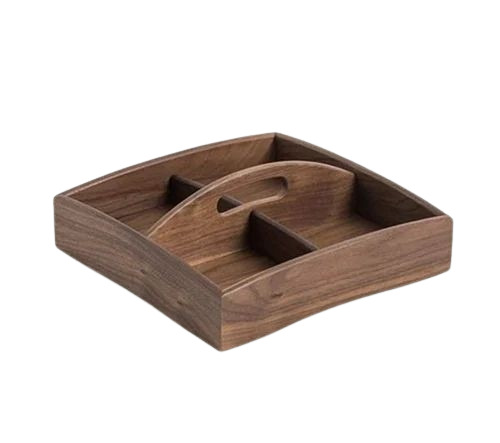 Square Wooden Serving Tray