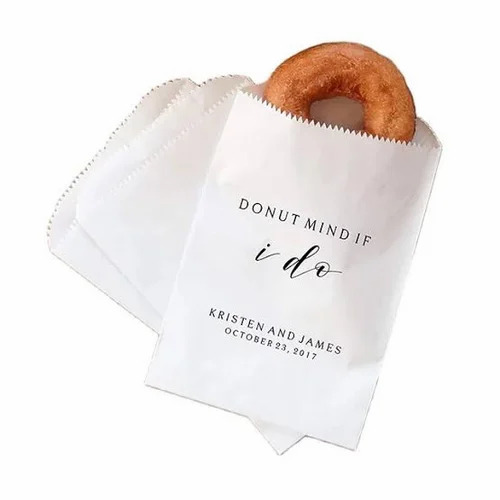 White Packaging Paper Bag