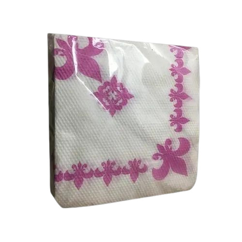 White Printed Napkin Tissue Paper
