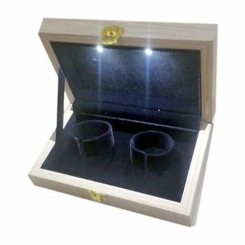 Wooden Led Jewelry Box