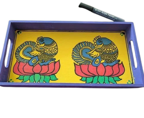 Wooden Printed Serving Tray