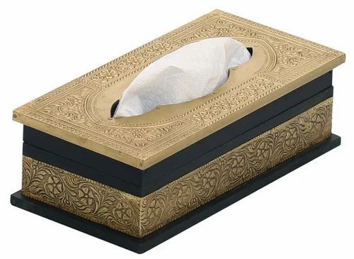 Wooden Tissue Paper Box